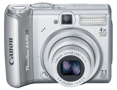 Canon PowerShot A570 IS:   