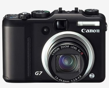 Canon PowerShot G7:  