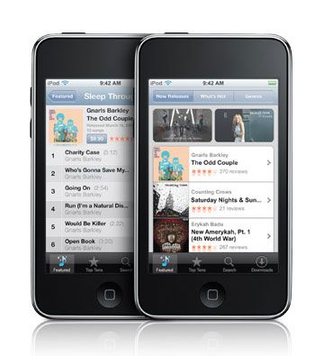 Apple iPod Touch 2G:   