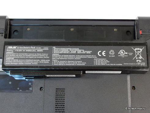 Asus N61Ja:    USB 3.0