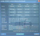  ASUS K42Jr :  Everest Cache & Memory