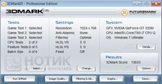  ASUS NX90Jq: 3dmark 05