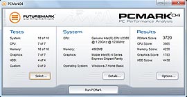 Asus UL20A PCMark04