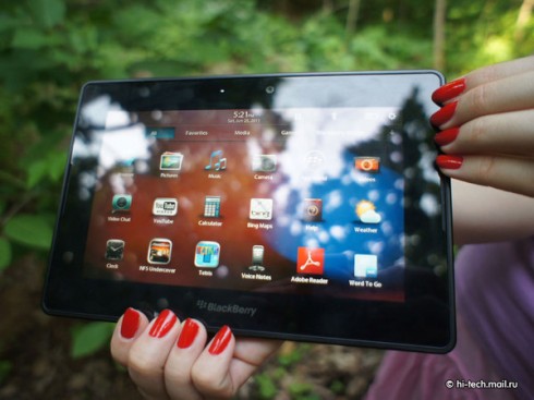  Blackberry PlayBook:   