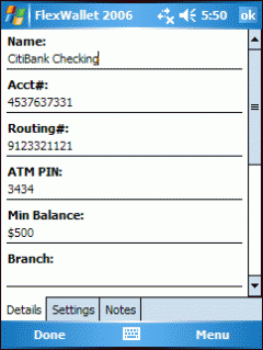 FlexWallet 2006