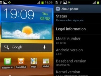     Android 4.0  Samsung Galaxy S II   