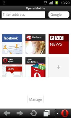 Opera Mobile 12