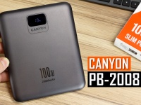 ³   Canyon PB-2008 PowerBank: 20000 , 4 , 100 