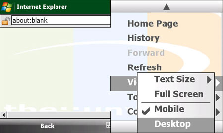 Microsoft Internet Explorer Mobile 6