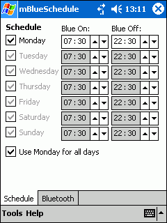 Blue Schedule v1.2.0