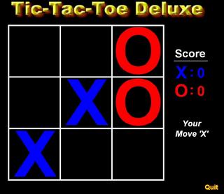 Tic-Tac-Toe Deluxe