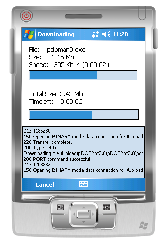 Mobile FTP Client