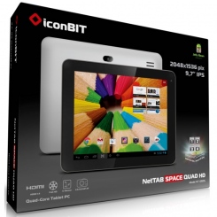 iconBIT  NetTAB Space Quad HD -  4